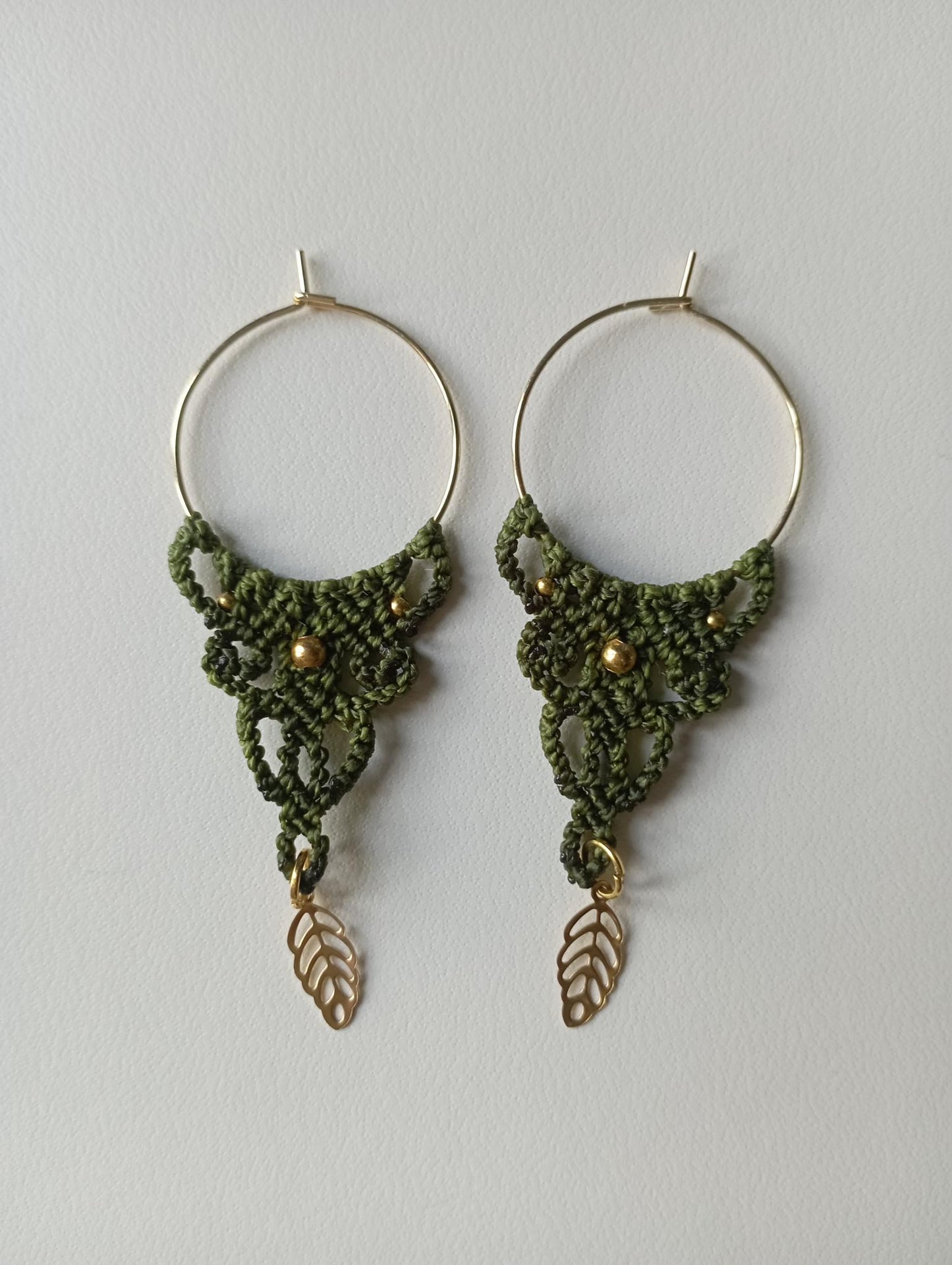 Arabeske Creolen Ohrring