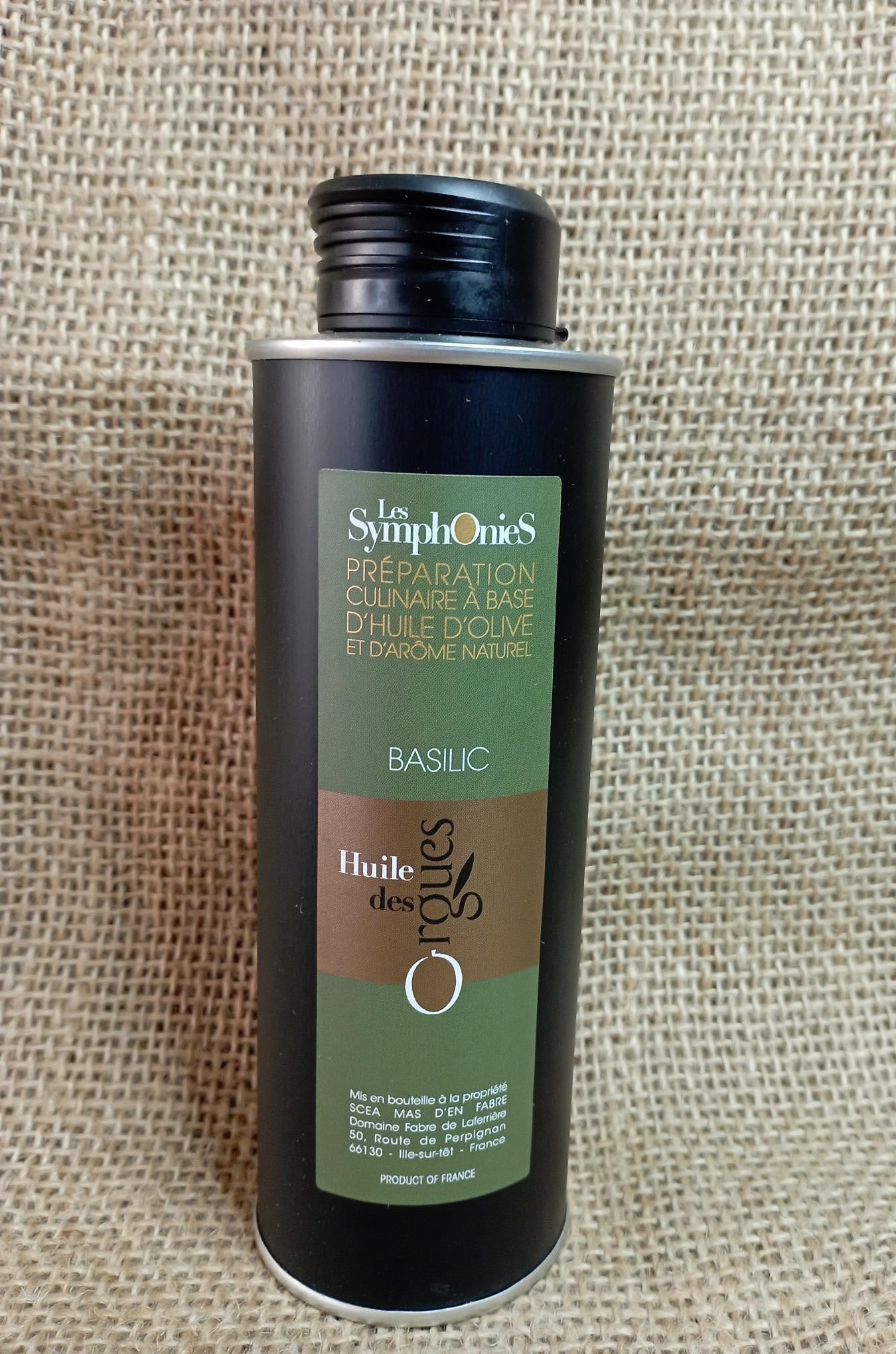 Olivenöl Basilikumaroma