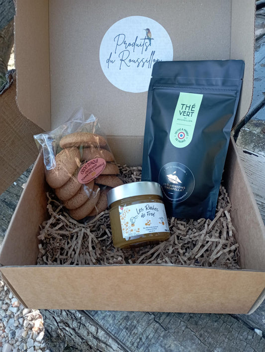 TEA AND SWEETS FROM ROUSSILLON box