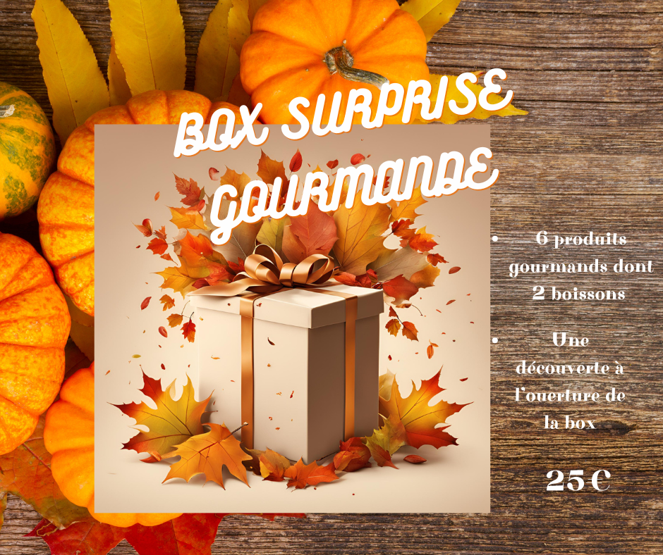 BOX GOURMANDE SURPRISE