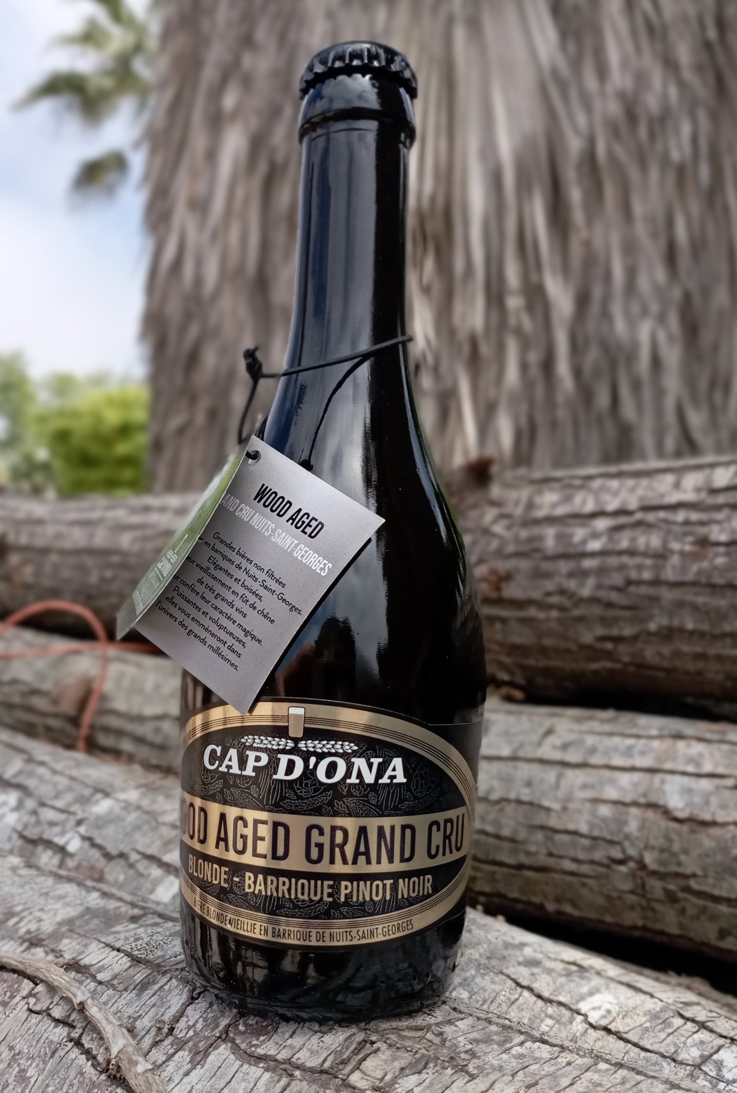 Wood aged beer