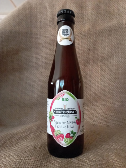 Strawberry-kiwi beer 