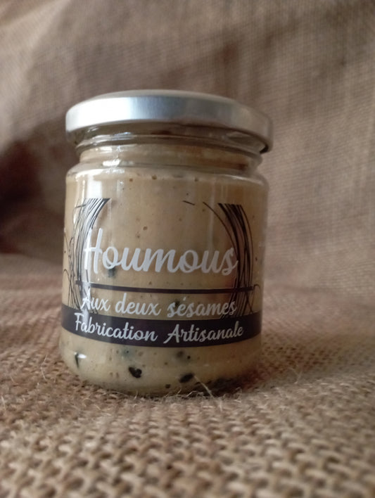 Houmous aux deux sésames