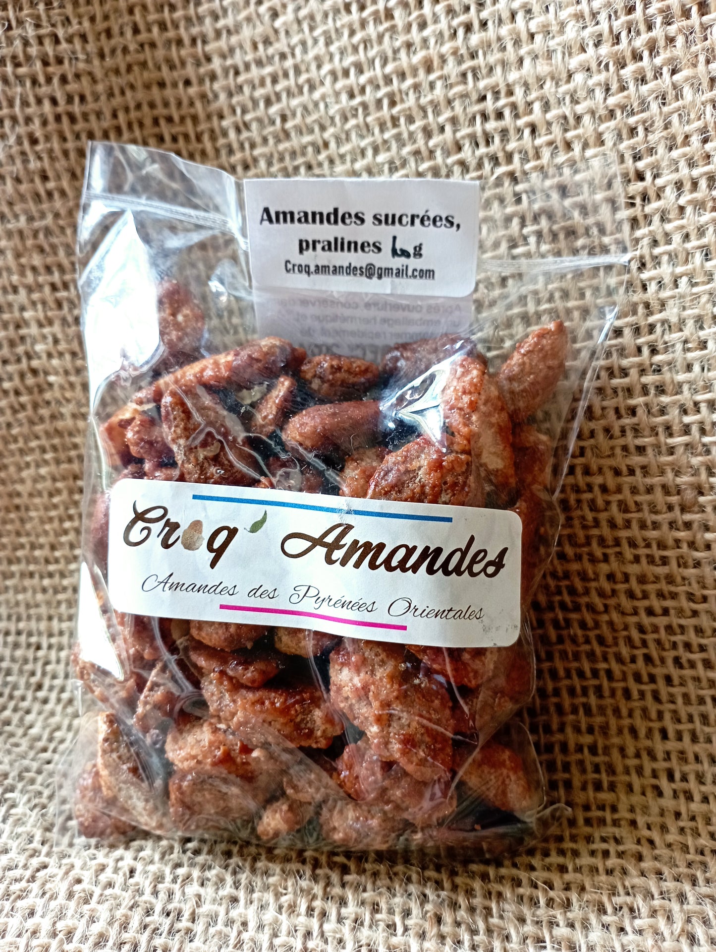 Amandes praline sucrées