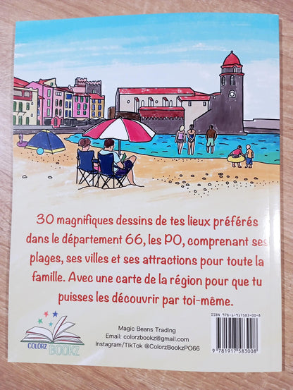 Livre de coloriage des Pyrénées-Orientales